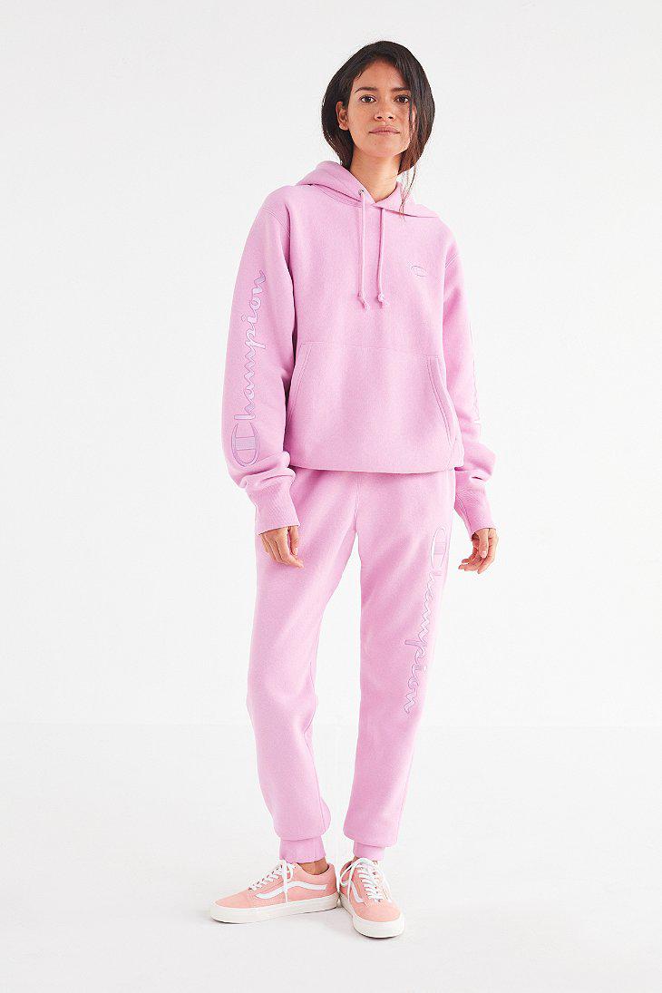 Urban outfitters sales champion hoodie rose